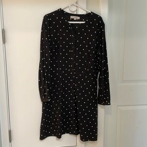 Ann Taylor Loft Polka dot dress- size 14